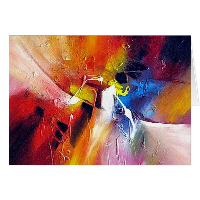 抽象芸術絵画表現主義 (正面横)