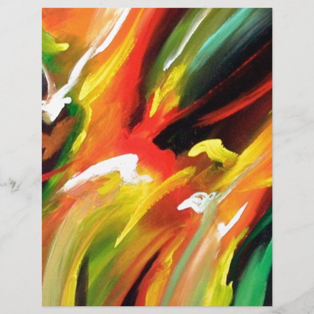 抽象芸術絵画表現主義 (正面)