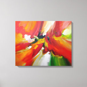 抽象芸術絵画表現主義 キャンバスプリント