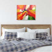 抽象芸術絵画表現主義 キャンバスプリント (インサイチュ (寝室))