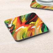 抽象芸術絵画表現主義 コースター (左側)