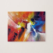 抽象芸術絵画表現主義 ジグソーパズル (横)