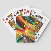 抽象芸術絵画表現主義 トランプ (裏面)