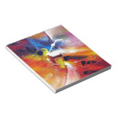 抽象芸術絵画表現主義 ノートパッド (アングル)