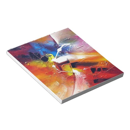 抽象芸術絵画表現主義 ノートパッド (アングル)
