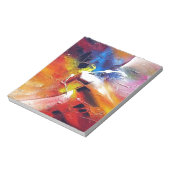 抽象芸術絵画表現主義 ノートパッド (回転)