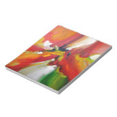 抽象芸術絵画表現主義 ノートパッド (回転)