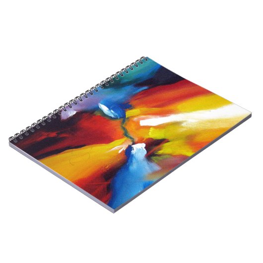 抽象芸術絵画表現主義 ノートブック (左側)