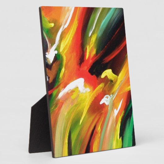 抽象芸術絵画表現主義 フォトプラーク (側面)