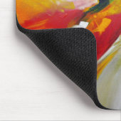 抽象芸術絵画表現主義 マウスパッド (コーナー)