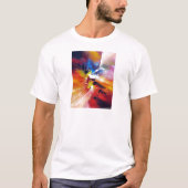 抽象芸術絵画表現主義 Tシャツ (正面)