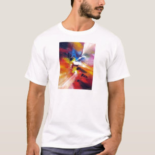 抽象芸術絵画表現主義 Tシャツ
