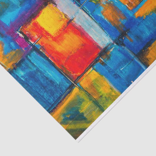 抽象芸術絵画表現者のパターン 薄葉紙 (詳細)