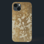抽象芸術絵画金ゴールドとシルバースペックル iPhone 13ケース<br><div class="desc">Megan Meagherは、銀の斑点を特徴絵画とするこの抽象芸術金ゴールドを作成した。アート好コンテンポラリーきな人は、この作品をコレクションASAPに追加すべきだ！</div>