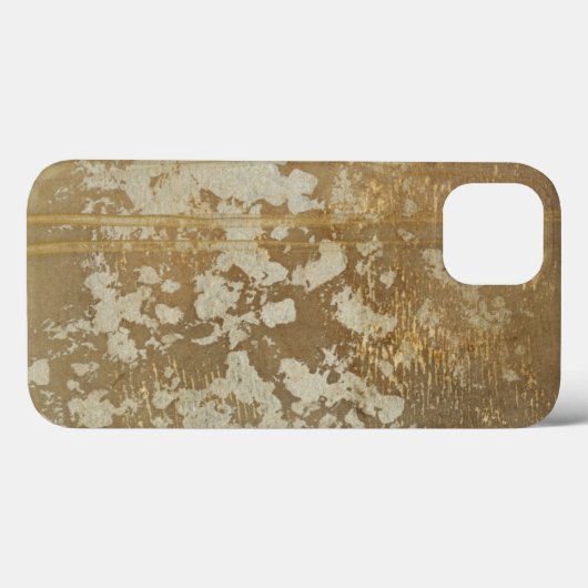抽象芸術絵画金ゴールドとシルバースペックル Case-Mate iPhoneケース (裏面 (横))