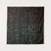 抽象芸術絵画 タペストリー (正面(横))