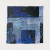 抽象芸術絵画 タペストリー (正面(横))