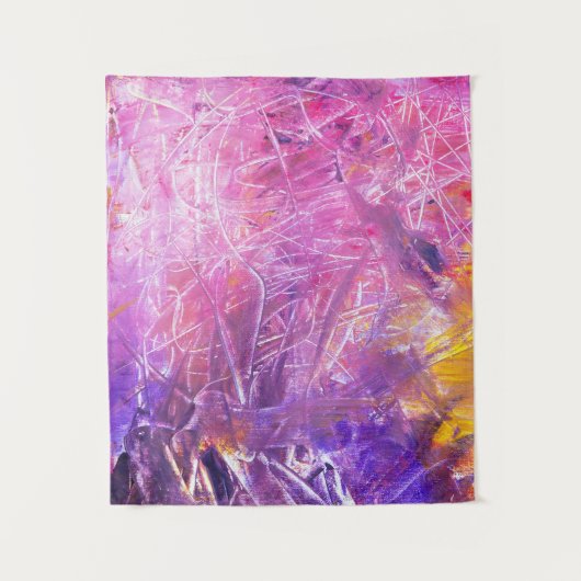 抽象芸術絵画 タペストリー (正面)