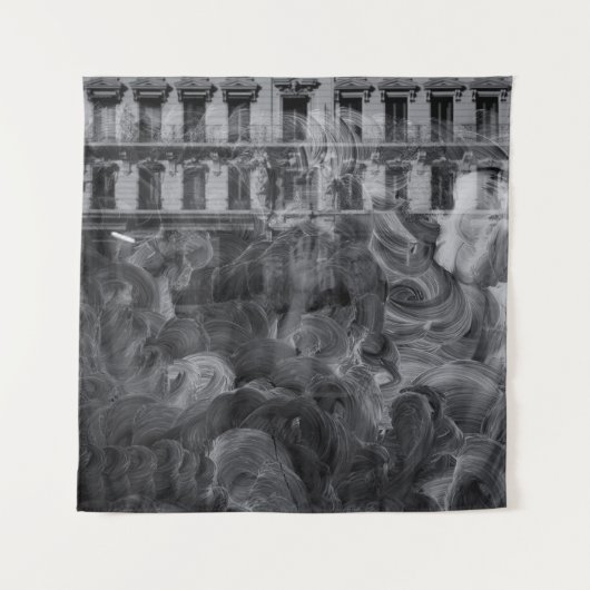 抽象芸術絵画 タペストリー (正面)