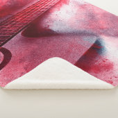 抽象芸術絵画・デジタルのギター・抽象芸術、  シェルパブランケット (3/4)