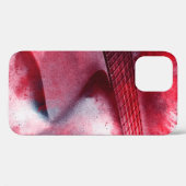 抽象芸術絵画・デジタルのギター・抽象芸術、 Case-Mate iPhoneケース (裏面 (横))
