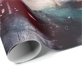 抽象芸術絵画 ラッピングペーパー (ロールコーナー)