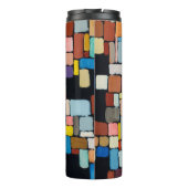 抽象芸術絵画:不規則な図形 タンブラー (裏面)