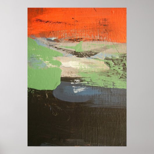 抽象芸術絵画- Alchemy ii - ポスター (正面)