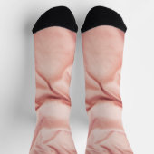 抽象芸術絹組織 ソックス (上部)