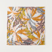 抽象芸術継ぎ目のないカラフル型l タペストリー (正面(横))