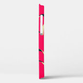 抽象芸術継ぎ目のない東洋の背景模様 Case-Mate iPhoneケース (裏面 / 左)