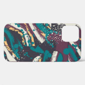 抽象芸術継スタイリッシュぎ目無しパグランジターン Case-Mate iPhoneケース (裏面 (横))