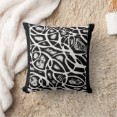 抽象芸術綿装飾用クッション。 クッション (ブランケット)