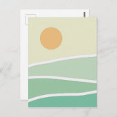 抽象芸術緑山 ポストカード (正面/裏面)