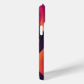 抽象芸術線のアートパターン Case-Mate iPhoneケース (裏面 / 右)