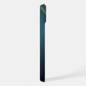 抽象芸術線のアートパターン iPhoneケース (右側面)