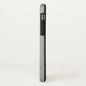 抽象芸術線のグレーのモダン背景とエレガント Case-Mate iPhoneケース (裏面/左)