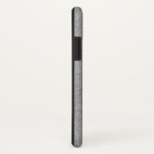 抽象芸術線のグレーのモダン背景とエレガント Case-Mate iPhoneケース (裏面/右)