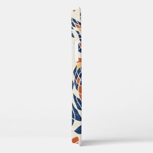 抽象芸術線の地理的、地形のシームレスなパターン。 Case-Mate iPhoneケース (裏面 / 右)