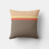 抽象芸術線セクション装飾用クッションクッション クッション (裏面)