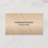 抽象芸術線ブラシ 名刺 (正面)