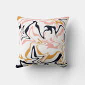 抽象芸術線モダン装飾用クッション クッション (裏面)