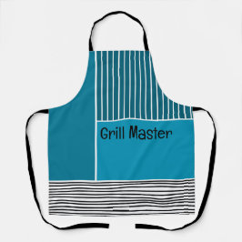 抽象芸術線 エプロン