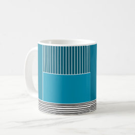 抽象芸術線 コーヒーマグカップ