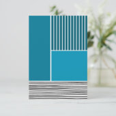 抽象芸術線 サンキューカード (スタンド正面)