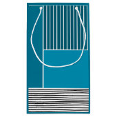 抽象芸術線 スモールペーパーバッグ (裏面)