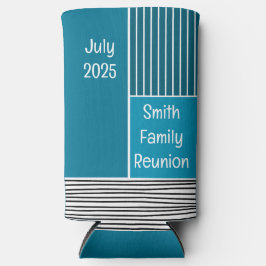 抽象芸術線 スリム缶クーラー