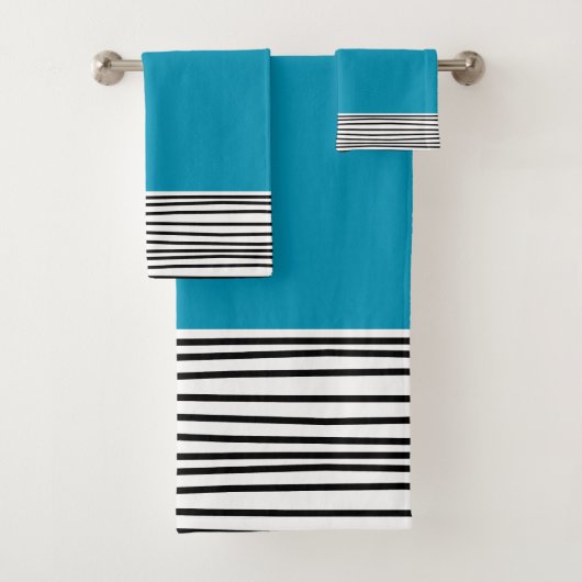 抽象芸術線 バスタオルセット (インサイチュ)