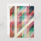 抽象芸術線 ポストカード (正面/裏面)