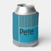 抽象芸術線 缶クーラー (缶正面)